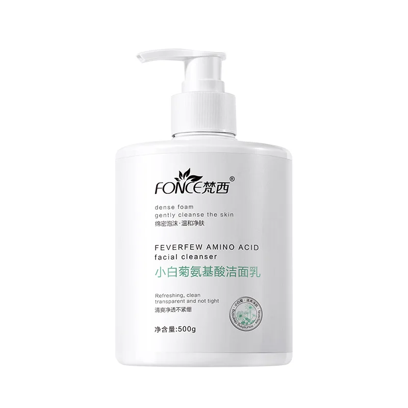 

Fonce Feverflower Amino Acid Cleanser Deep Clean Oil Control Cleansing Mousse Shrink Pore Facial Cleanser Girls
