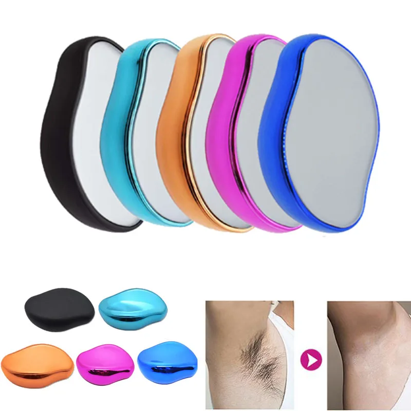 

Кристаллическое удаление волос, ластик для волос, безболезненный безопасный эпилятор, Легкая очистка тела, красота, многоразовое средство ...