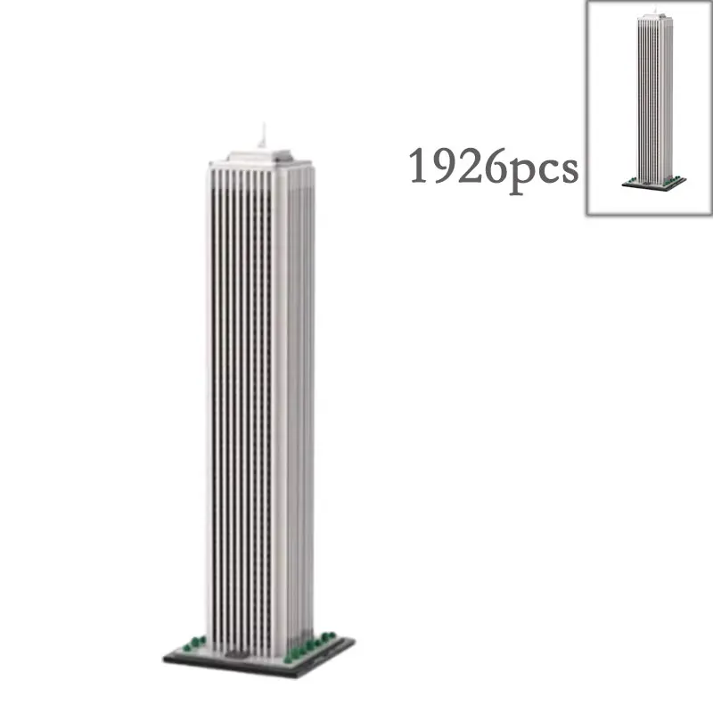 Пятно MOC- 148580 149137 159549 150306 153369 127024 174819 Современная архитектура вид на улицу сборка