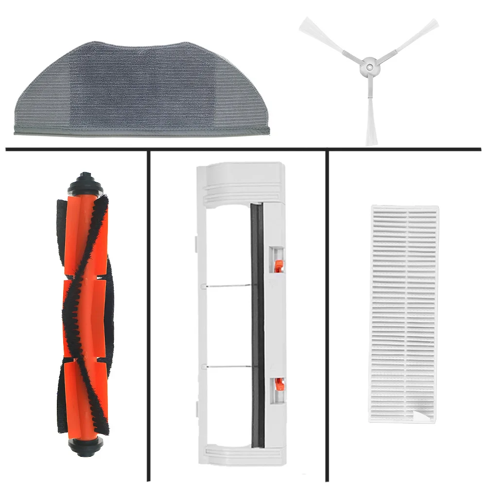 Main Roller Side Brush Hepa Air Filter Mop Cloth for Xiaomi Mijia G1 MJSTG1 Robot Vacuum Cleaner