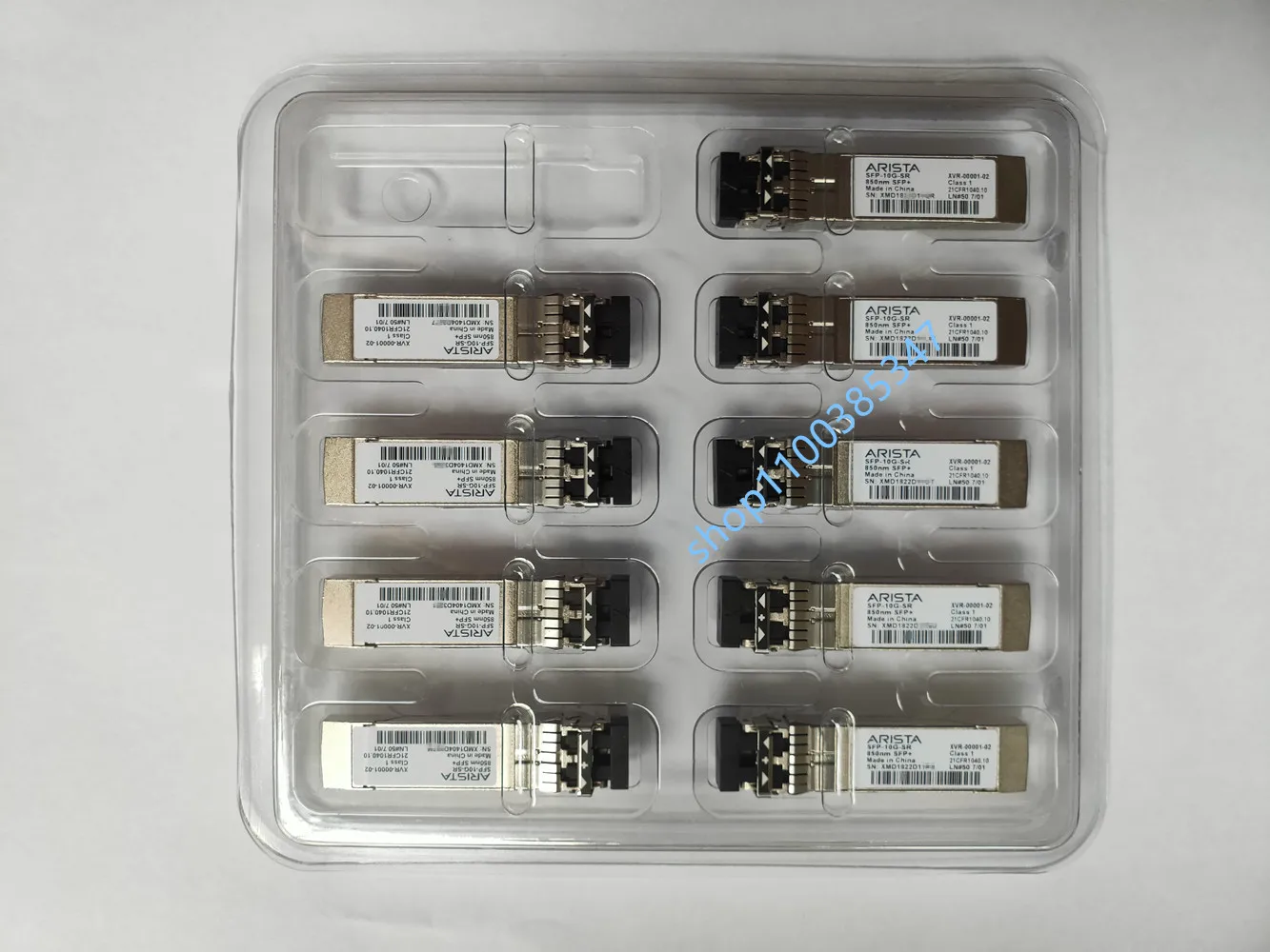 Arista 10g transceiver/SFP-10G-SR/XVR-00001-02/10GB Optical Transceiver/arista 10g sfp fiber switch/arista fiber module sfp