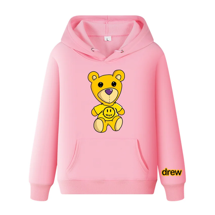 

Drew House Fashion Justin Bieber Men Women Lovers Models Sweatshirt New Hoody Autumn Winter Men's Sportswear Oversized Hoodie