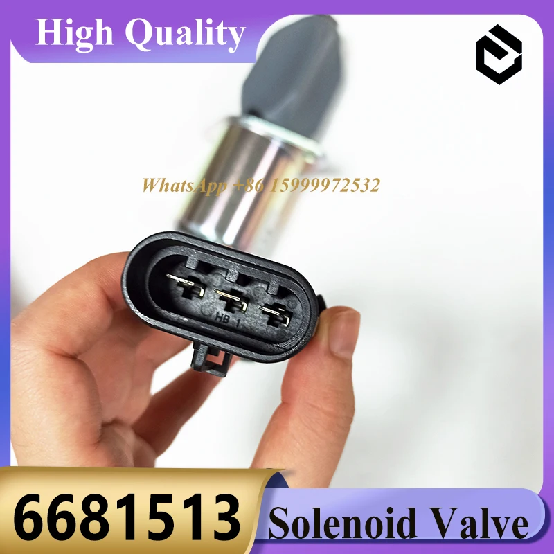 6681513 Электромагнитный клапан отключения подачи топлива для Kubota Bobcat Skid Steer S150 S160 S175