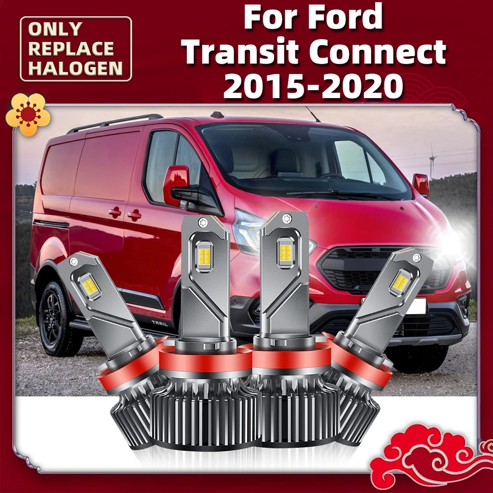 Фонари головного света для автомобиля белые CSP 2020 лм яркие автомобильные фонари