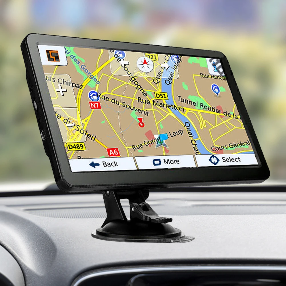 

Автомобильный GPS-навигатор, стерео-динамик 7 дюймов HD, Автомобильная GPS-навигация, FM-передатчик, спутниковая навигация, USB TF, Карта Австралии, Северной Америки, Европы