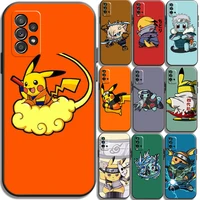pokemon pikachu bandai phone cases for xiaomi redmi 10 note 10 10 pro 10s redmi note 10 5g soft tpu coque funda