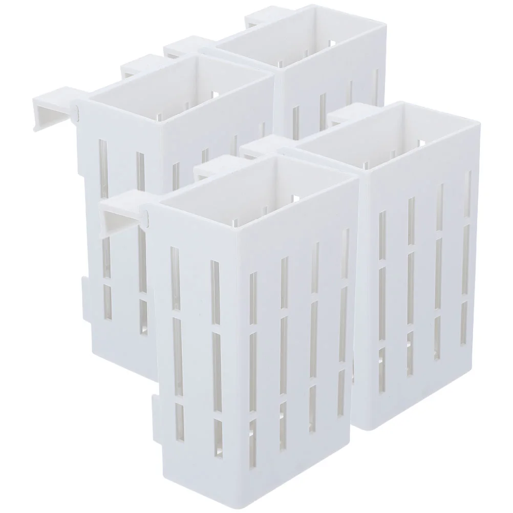 

4 Pcs Plastic Planter Aquarium Hanging Basket Aquatic Planting Pot Aquatic Planting Baskets Flower Pot Cup Basket