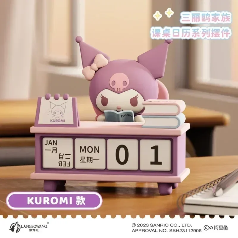 Настольный Календарь Sanrio Kuromi Домашний Декор С Милой Собакой Идеальный Подарок На