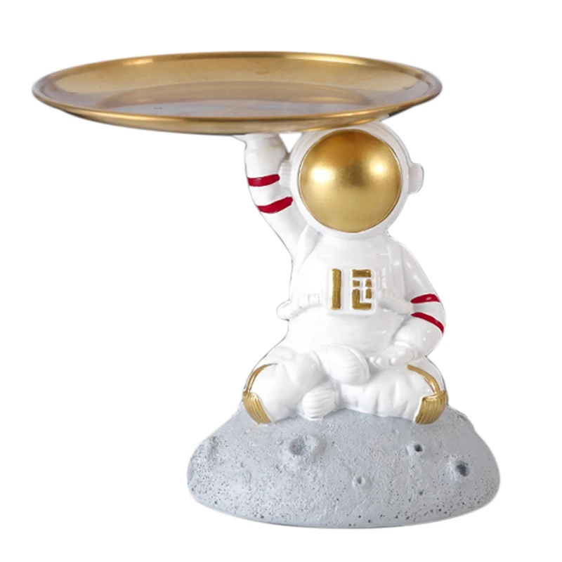 

Статуэтка астронавта, поднос для хранения ключей, статуэтка, поднос для хранения для крыльца, статуэтка для украшения дома