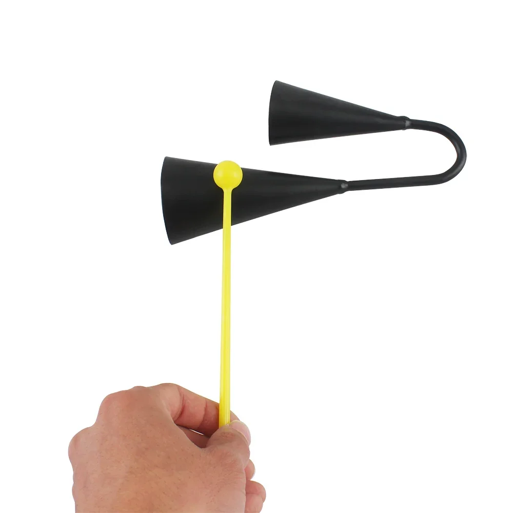 Металлический Двойной Колокольчик Двухцветный Музыкальный Инструмент С