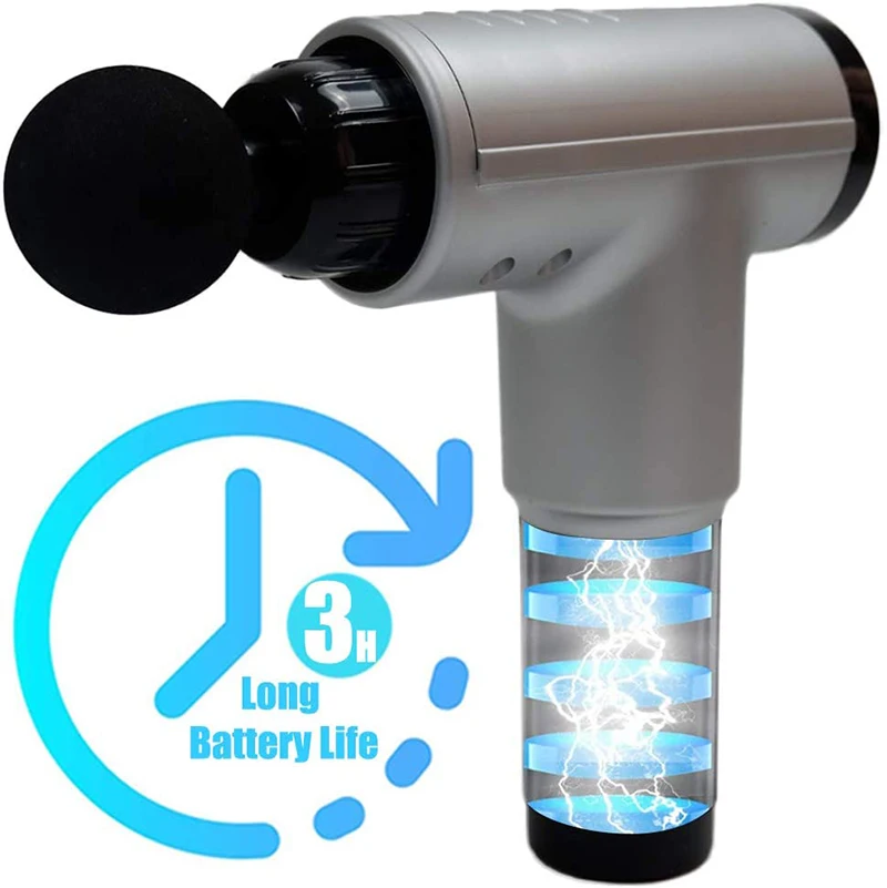 Мощный Массажный Пистолет Для Восстановления Фитнеса Быстрый Вибрационный