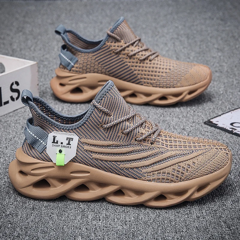 

2023 Sneakers Men Quality Fashion Male Sneakers Breathable Running Tennis Shoes Comfortable Casual Shoes Men Zapatillas Hombre