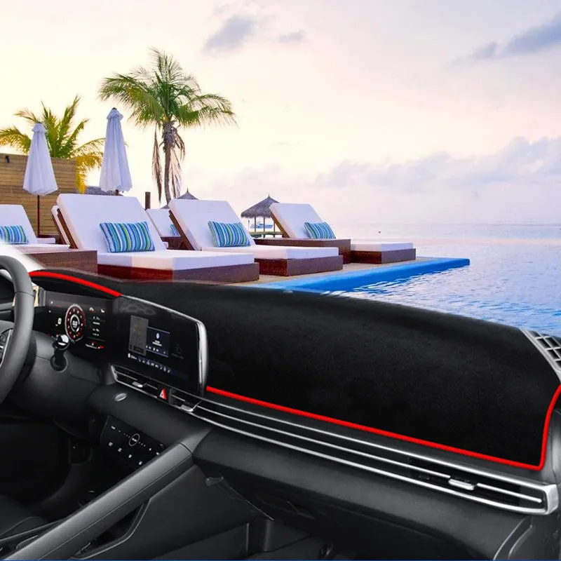 

Коврик для приборной панели автомобиля, Солнцезащитный коврик, коврики для приборной панели для Hyundai Elantra MD AD 2011-2016 2017 2018, аксессуары