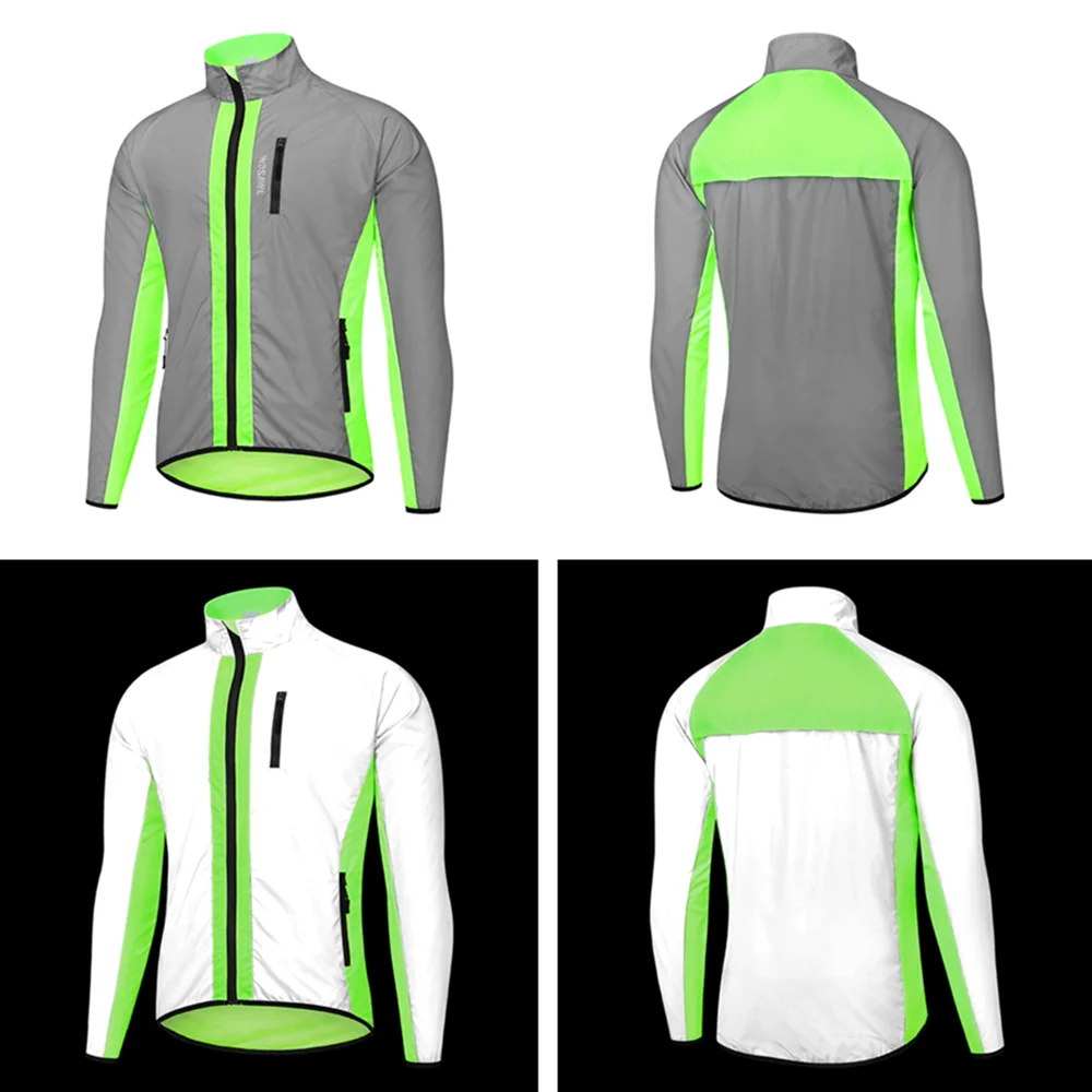 Водонепроницаемая Мужская мотоциклетная куртка WOSAWE светоотражающая