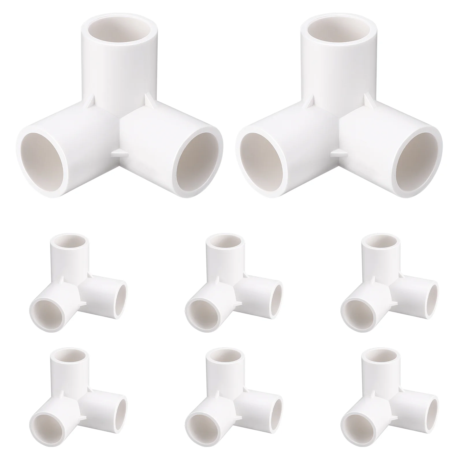 

Pvc Pipe Fitting Corner Elbow Fittings Compound Splitter Hose Shedwhite Conduit Plumbing 9 Jointing Cement Square Connector