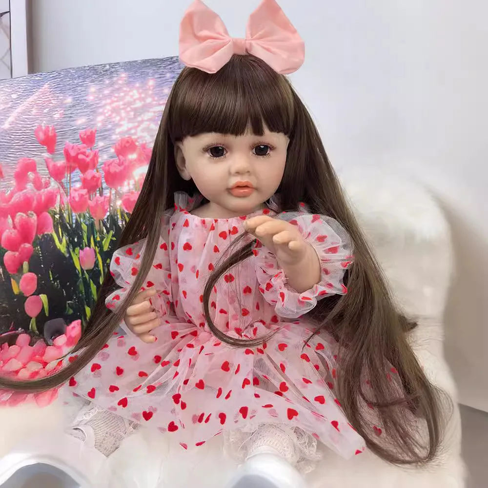 KEIUMI 55 см полностью силиконовая кукла-младенец с имитацией родов Детский пазл и