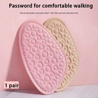 forefoot pad thickened anti skid anti pain half pad forefoot pad high heels insole womens shoes big change small half size pad