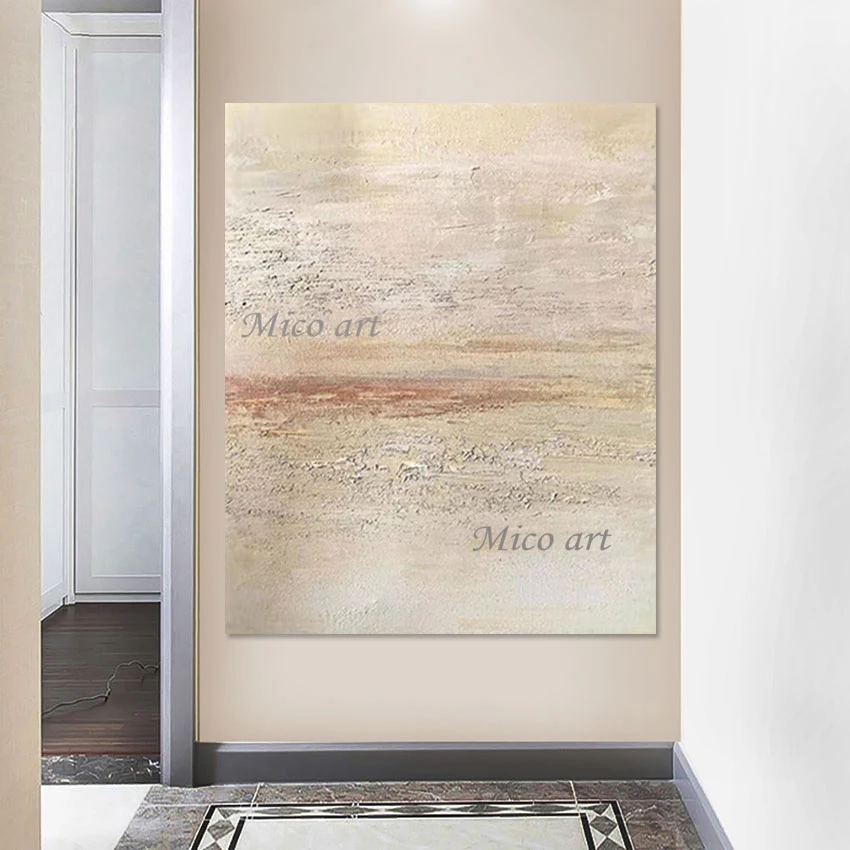 100% ручная роспись современной живописи большой скандинавский декор картина на