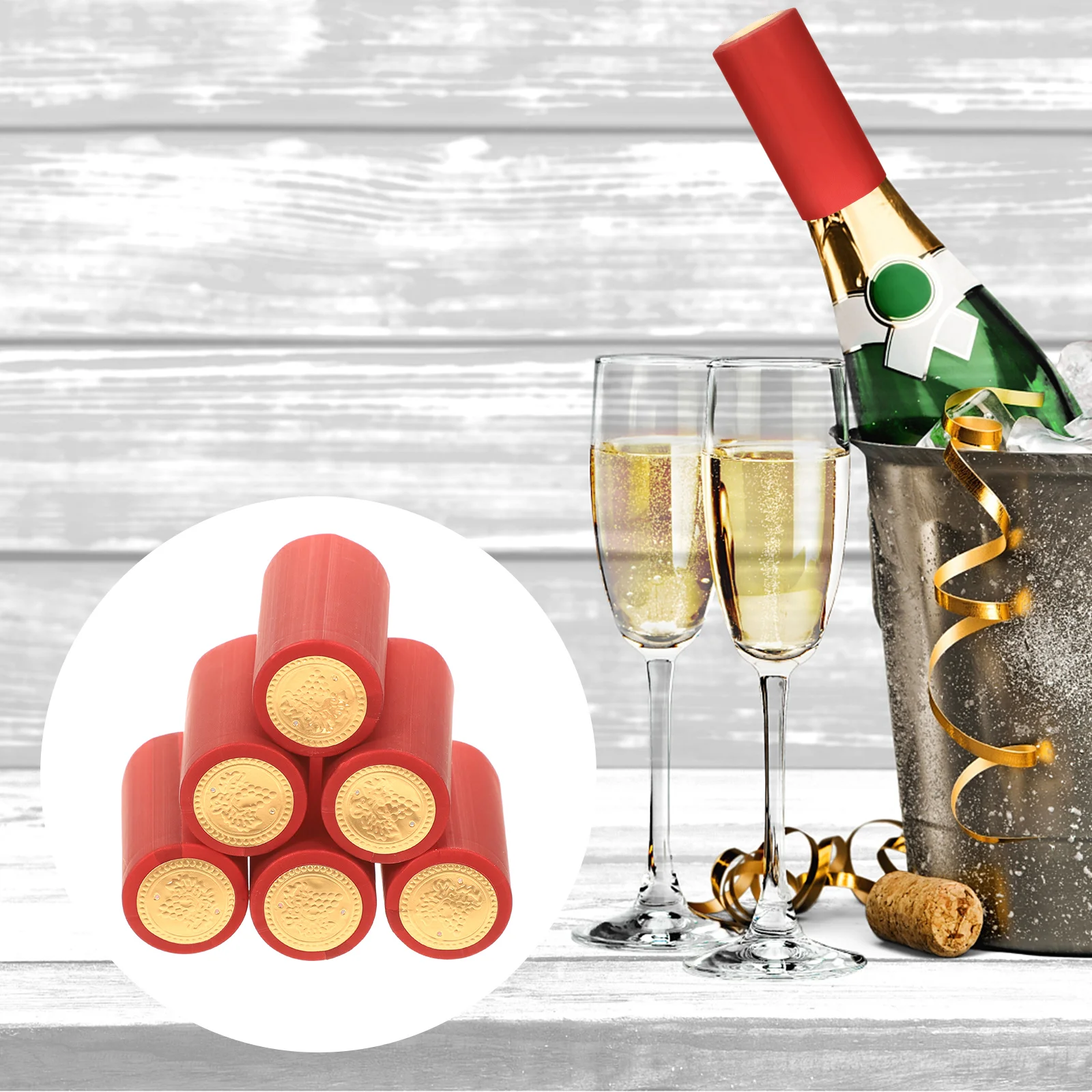 200 шт. термоусадочные капсулы для пивоварения