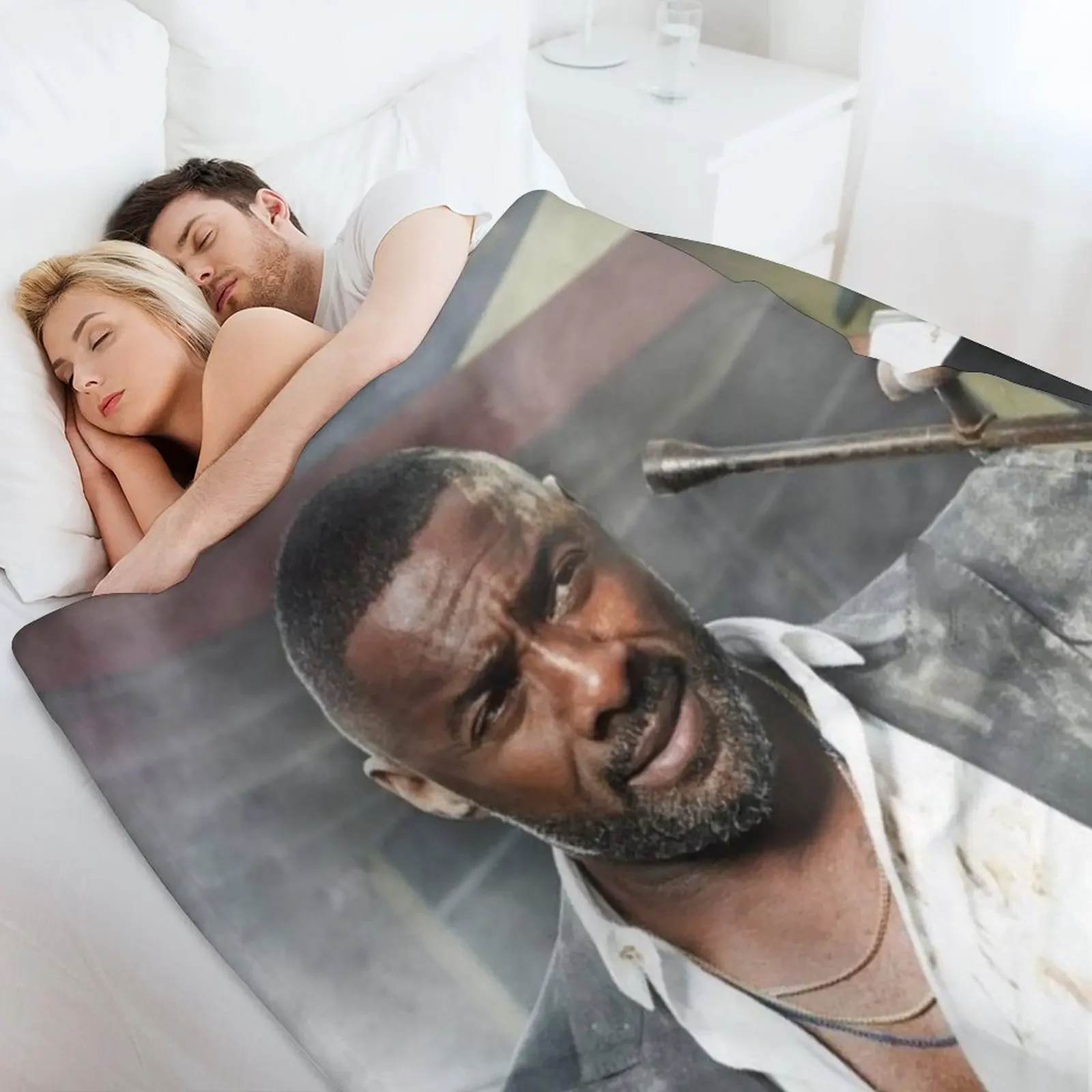 Одеяло idris elba туристические рождественские подарки модные утяжеленные одеяла