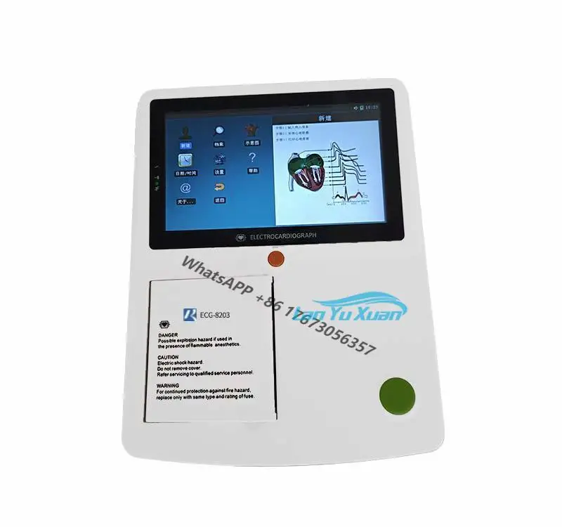 

Digital Hospital Electrocardiograph Cheapest Ecg Machine 12 Leads Ekg Electrocardiogram Machine with Analyzer