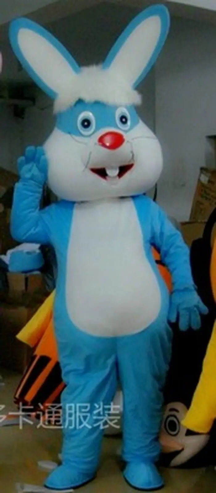 Пасхальный косплей кролик заяц костюм-талисман для косплея пушистые костюмы