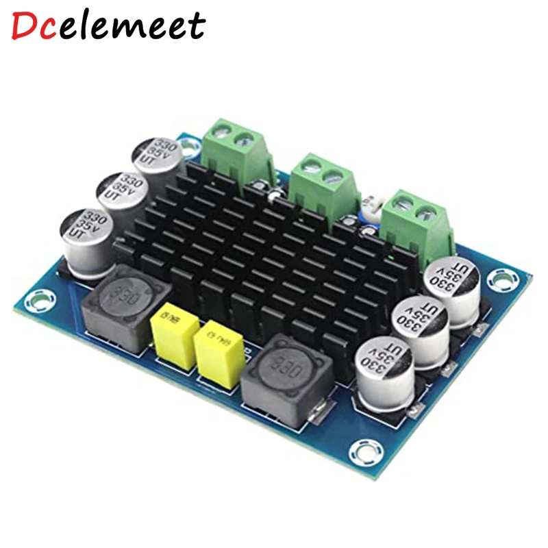 

XH-M542 TPA3116DA Mono 100W High Power Digital Audio Amplifier Board DC12-26V TPA3116D2 Digital Power Amplifier Board Module