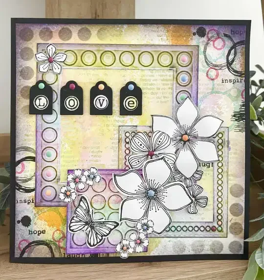 Благословения и рамка металлические штампы для DIY скрапбукинга ремесел