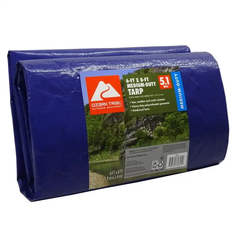 

Tarpaulin, 6’ x 8’, Material PE