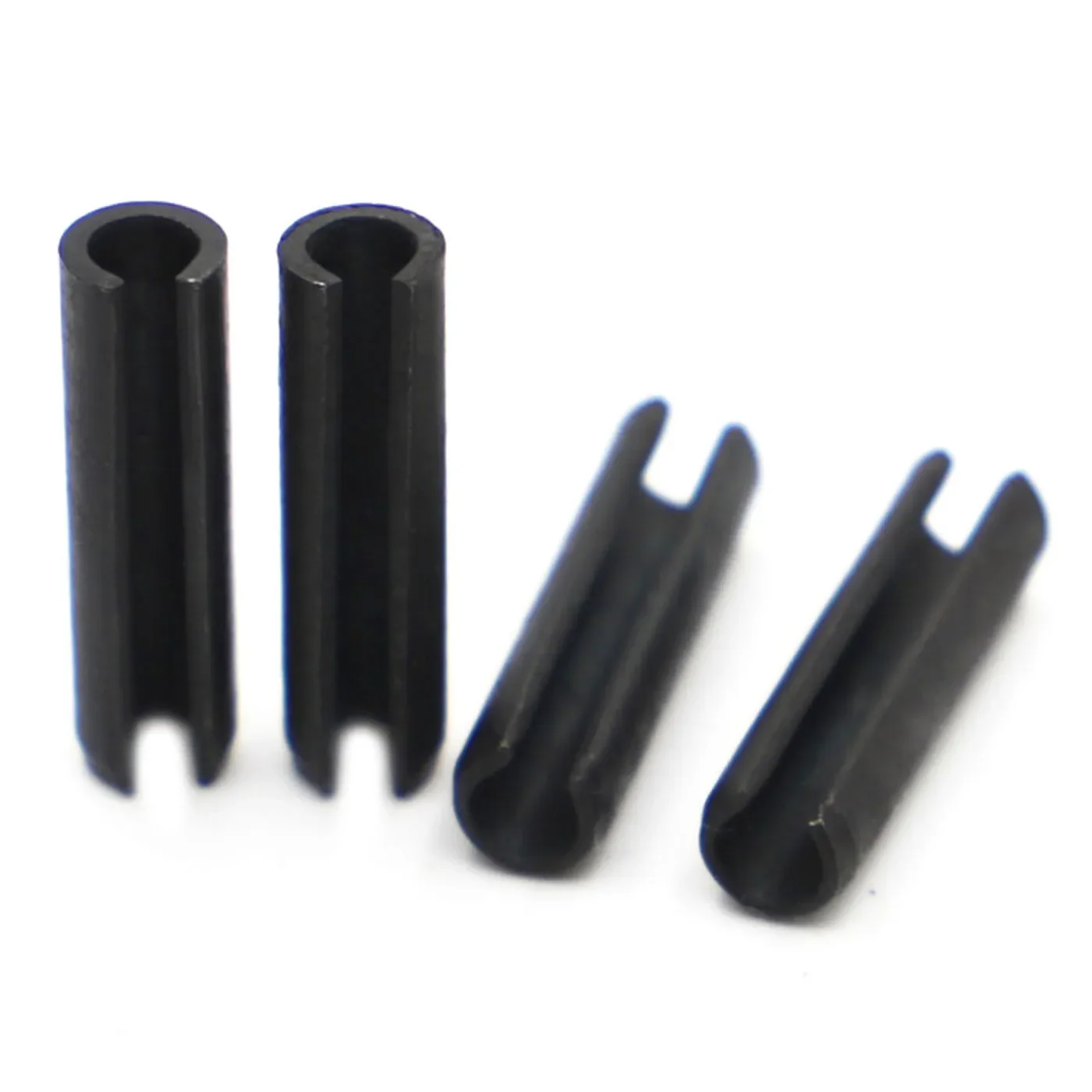 

M1.5 M2 M2.5 M3 M4 M5 M6 M8 M10 Черный стальной эластичный ватер Цилиндрический позиционирующий натяжной дюбель Рулонный пружинный штифт GB879