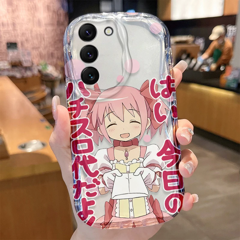 Фото Чехол Magical Girl Kaname Madoka для Samsung Galaxy A50 A50S A37 A36 A35 A34 A32 A26 A25 A24 4G A23 A21S A20S A17 A16 5G №4
