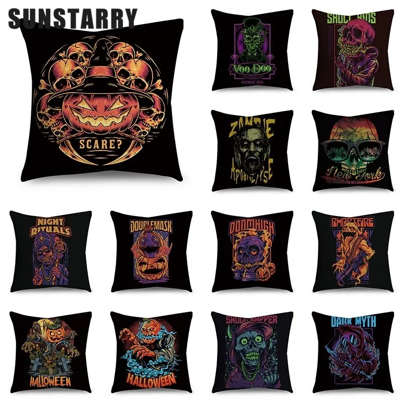 

Декоративный Чехол-Подушка для Хэллоуина, 45x45 см