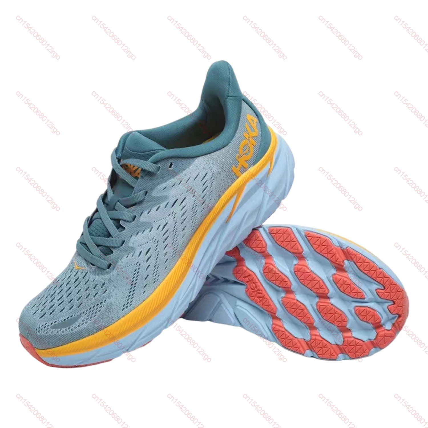 HOKA Clifton 8 Men Sneakers Cushioning Running Mesh Breathable Durable Casual Outdoor Sports Marathon Light Road Training Shoes