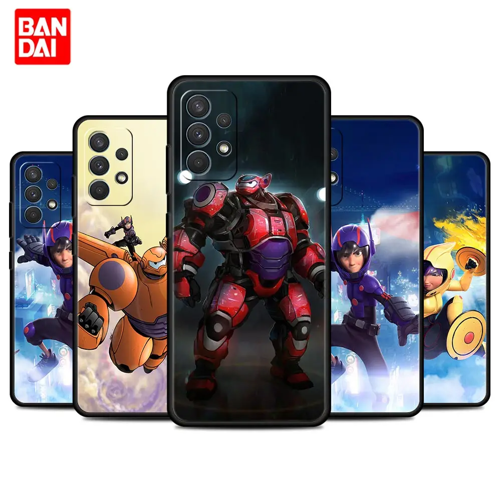 

Disney Hiro Hamada Cover Case for Samsung Galaxy A12 A51 A21s A02 A02s A22 A32 A52 A72 4G 5G Bag Capa Armor Phone Soft Cell