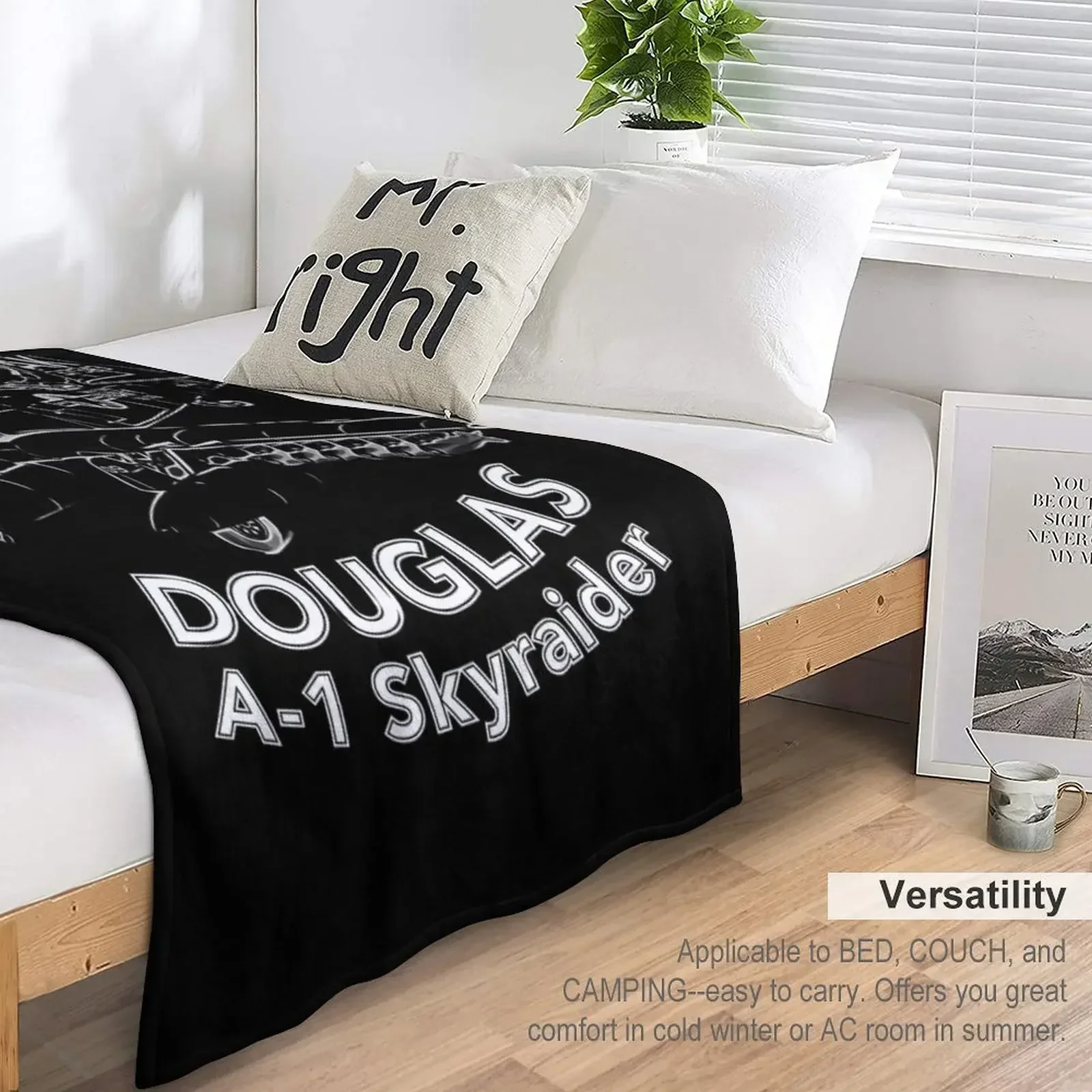 Дуглас A-1 Skyraider одеяло для самолета тонкие полярные одеяла