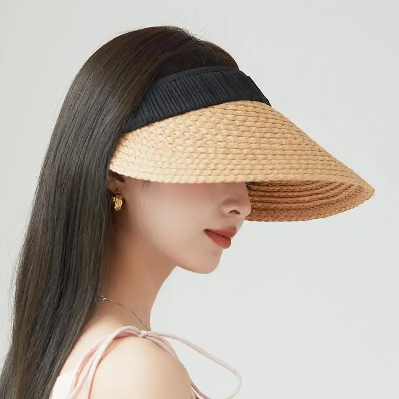 

COKK летние шляпы для женщин клубника Топ солнцезащитный козырек женская уличная Солнцезащитная шляпа женские головные уборы Gorro