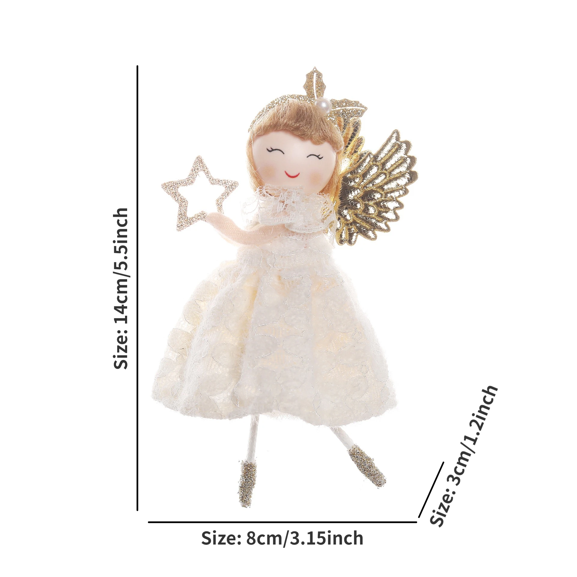 

Рождественский ангел подвеска