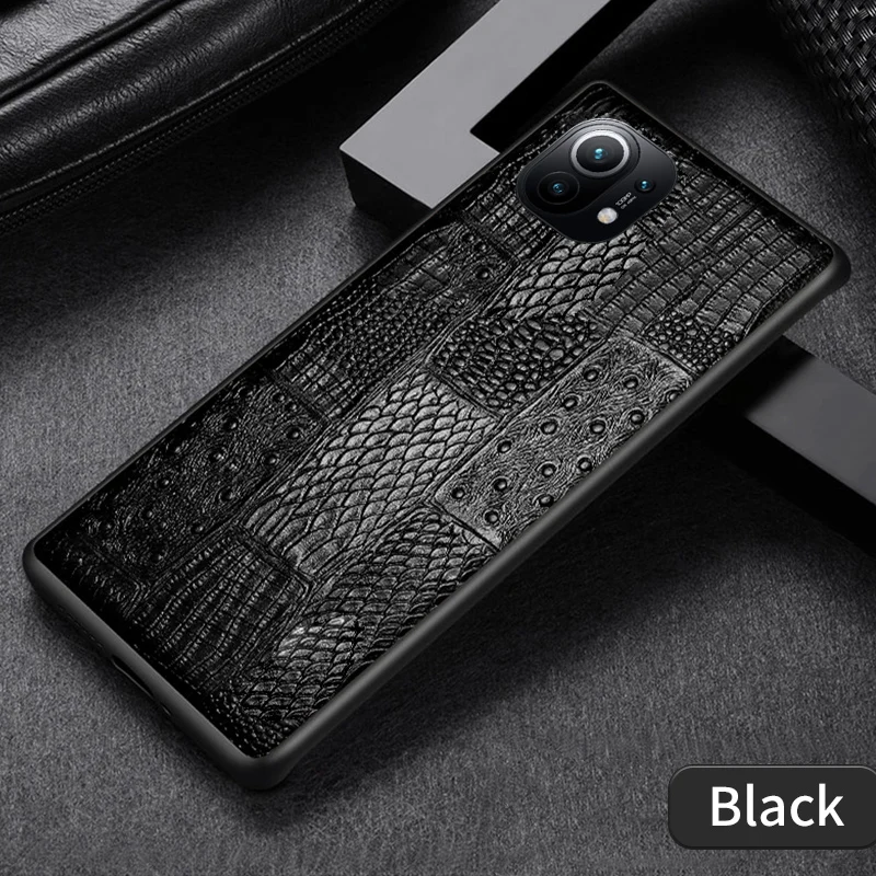 

For xiaomi11 ProGenuine Leather First layer Cowhide 11 Ultra 11pro 11proPlus 11 10T Lite 10 Pro 10 Plus 10 mobile phone case
