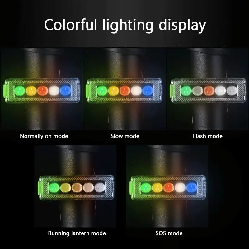 Велосипедный фонарик задний фонарь с зарядкой от USB