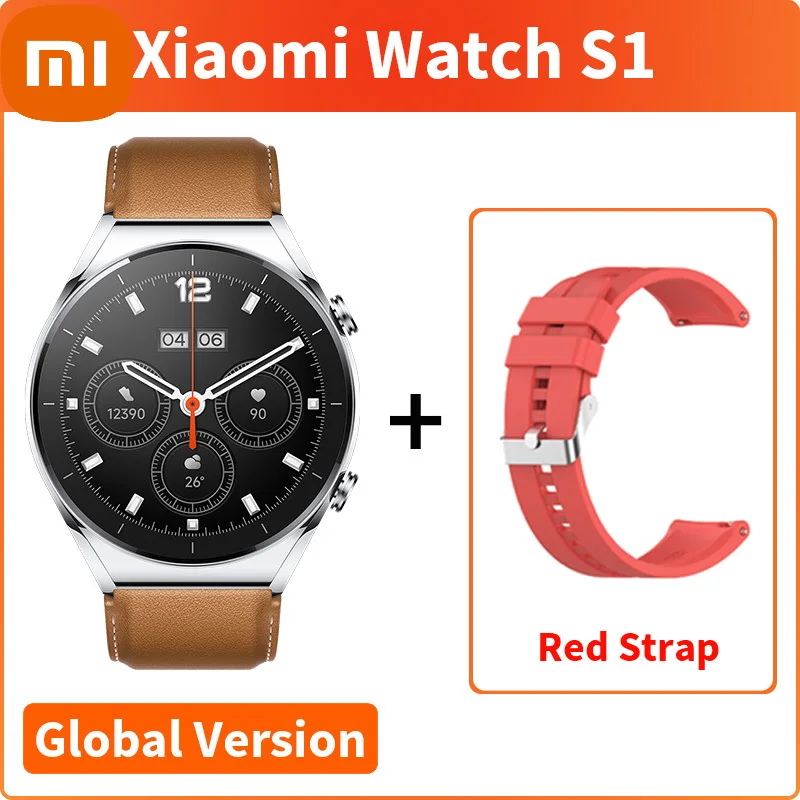 

Xiaomi Watch S1 Bluetooth Call Smart Watch Waterproof Heart Rate Blood Oxygen Monitor Watch Sport Fitness Women Smartwatch Men