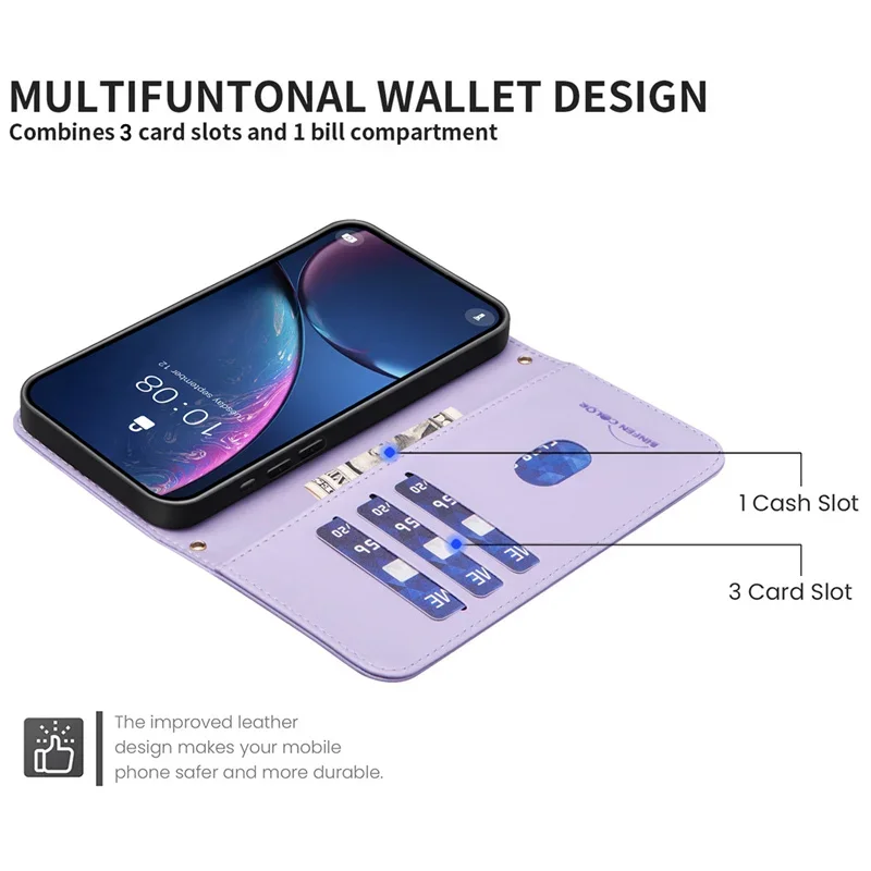 Флип-чехол на магните для Oppo Reno 11F 7Z 5F 5Z F23 F19 Pro Plus Realme 12 11x C53 C55