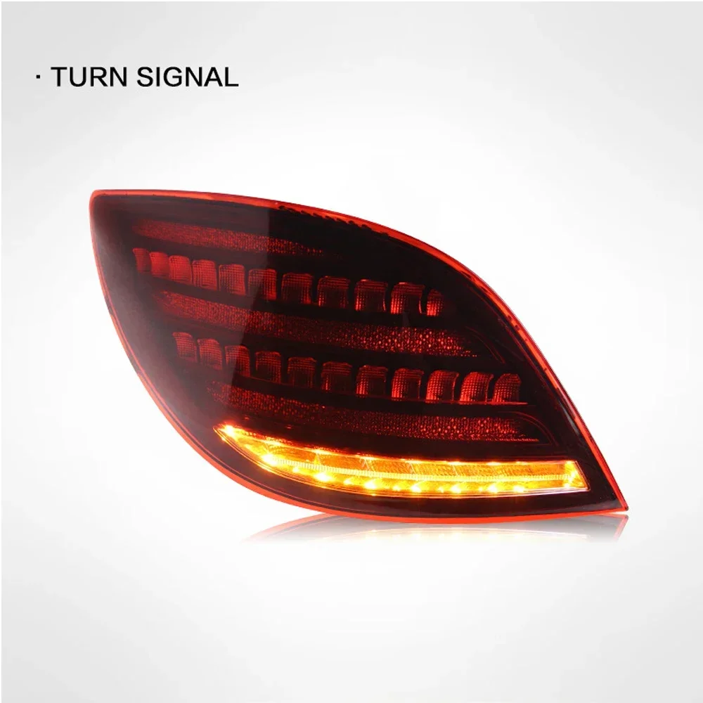 Автомобильный светодиодный задний фонарь для Mercedes Benz R Class W251 2009-2017 DRL