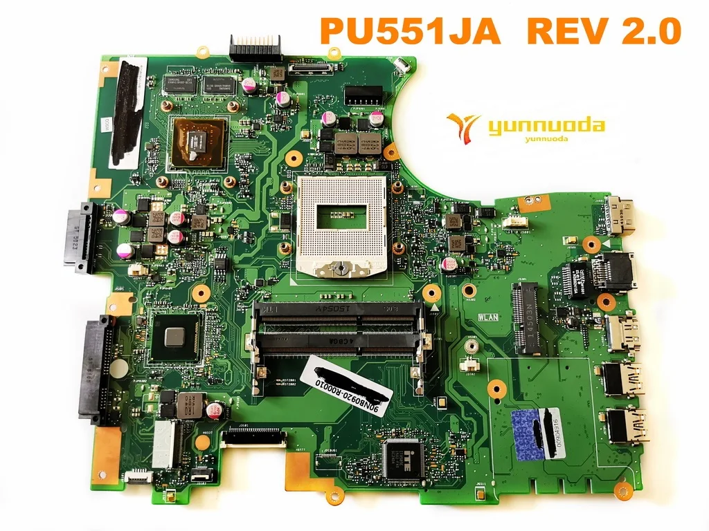 Original for ASUS PU551JA Laptop motherboard  PU551JA  REV 2.0  tested good free shipping