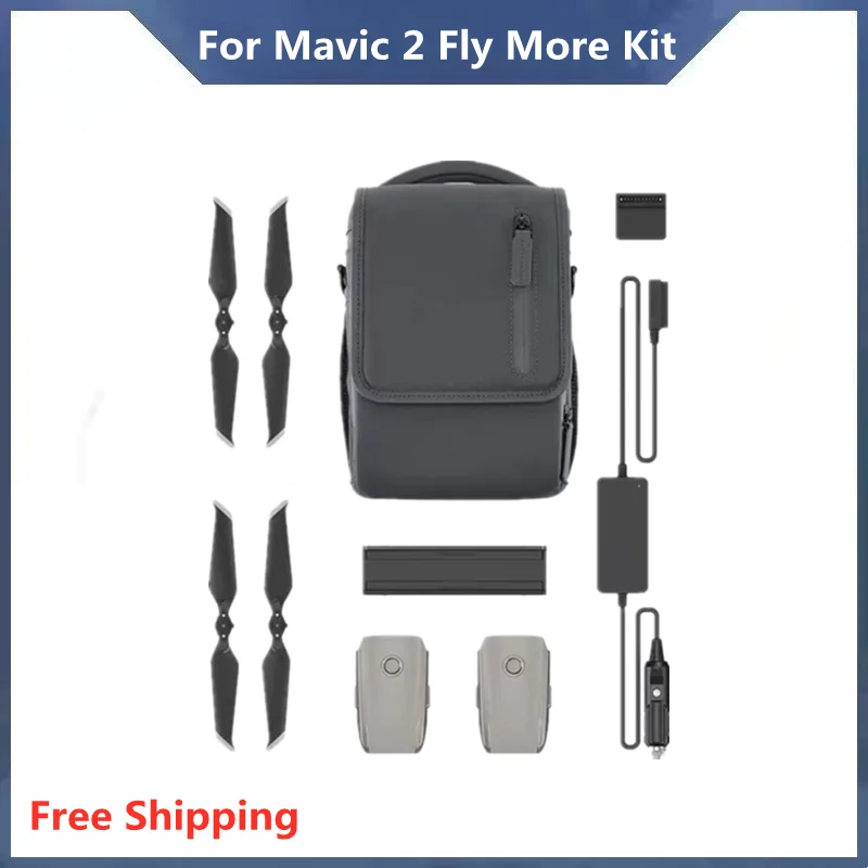

Free Shipping For Mavic 2 Fly More Kit Compatible Mavic 2 Pro/Zoom Drone Accessories Brand New