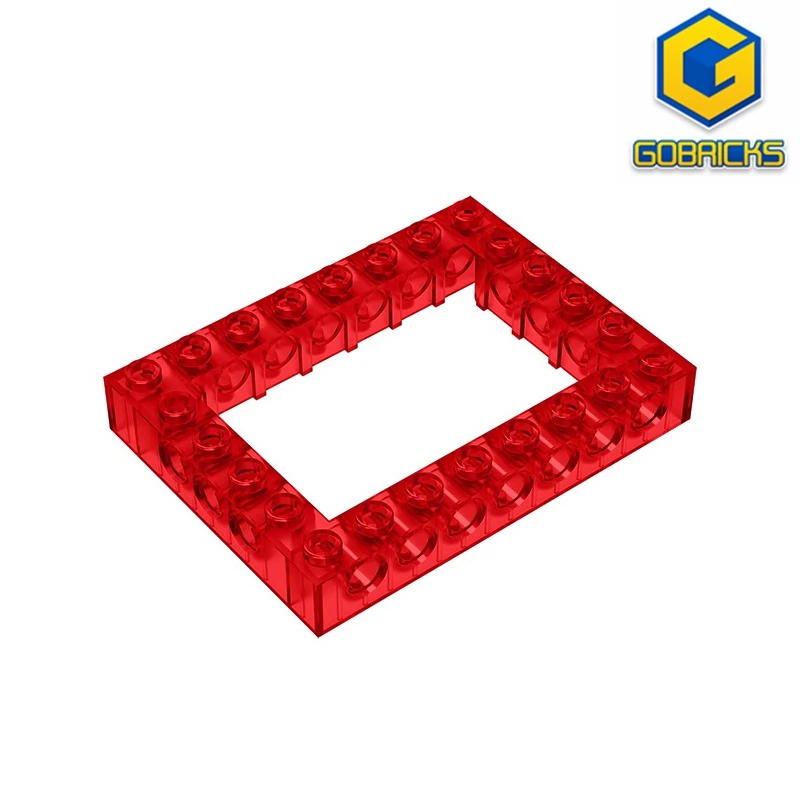 Строительные блоки gobrick технические 6x8 открытый центр совместимые с lego 32532