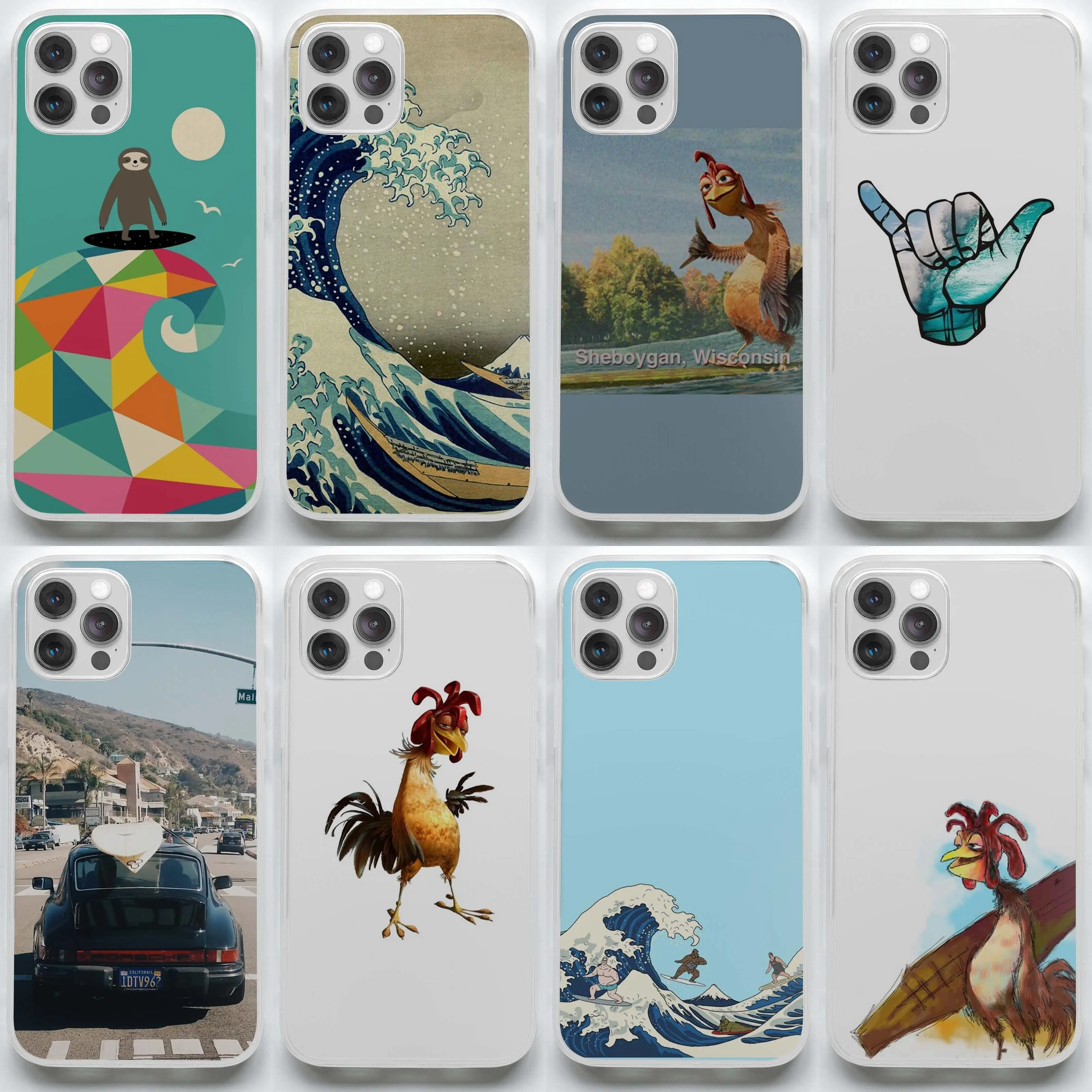 

Мягкий чехол для телефона Surfs Up Hokusai The Great Wave Off Kanagawa Japan Wood Joe для iPhone 7 8 Plus X XS XR Max 12 13 Pro Max Mini