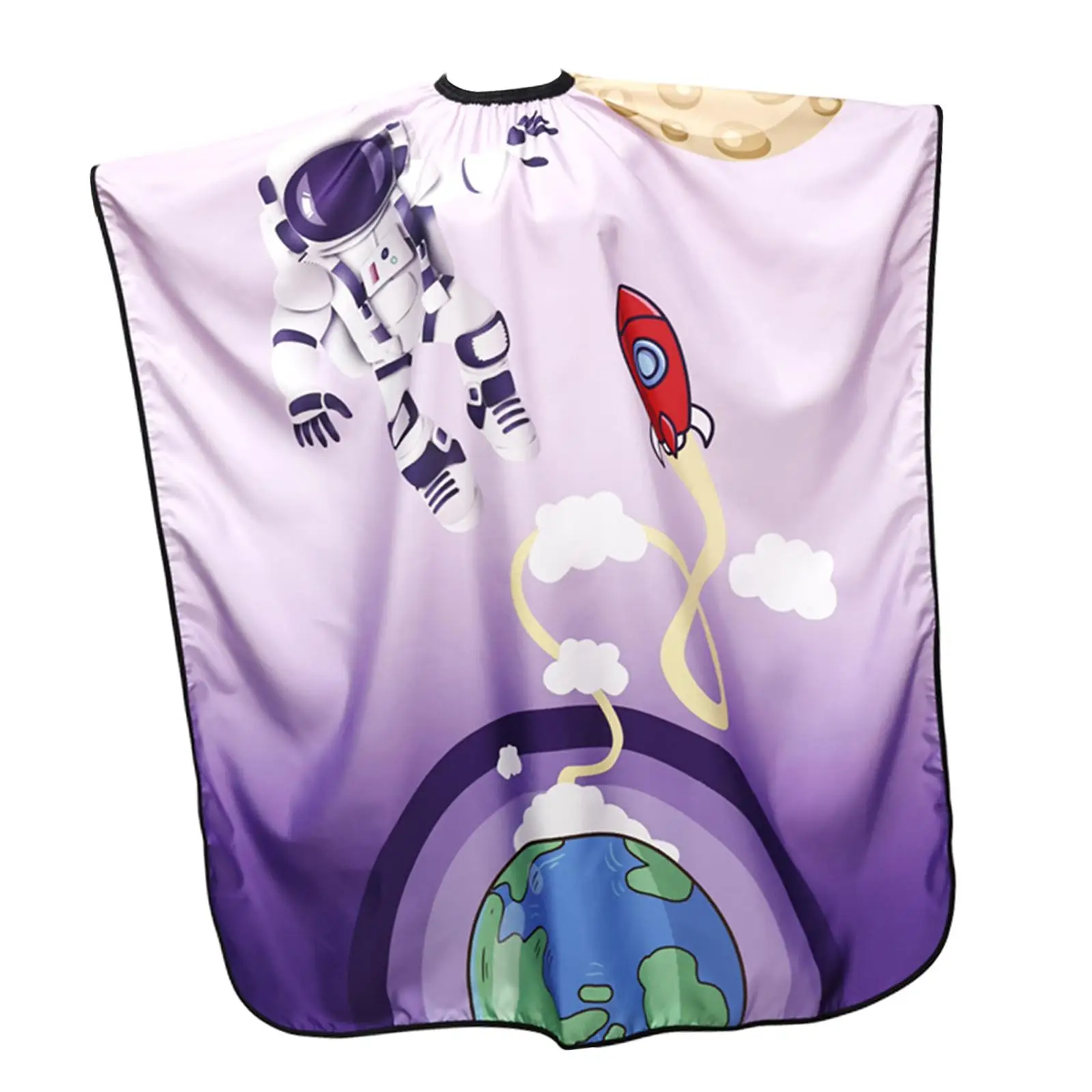 

Children Hairdressing Cape Cloth Wrap Barber Accessories Comfortable Elastic Neckline Salon Haircutting Wrap Hair Cutting Apron