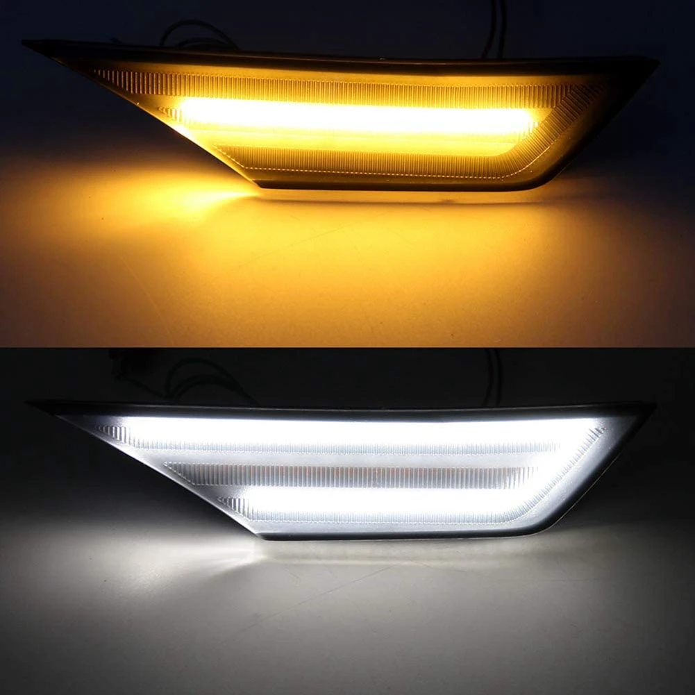 

Car Sidemarker Lamps Front Side Marker Light Kit Turn Signal Light for Honda Civic 10Th 2016-Up