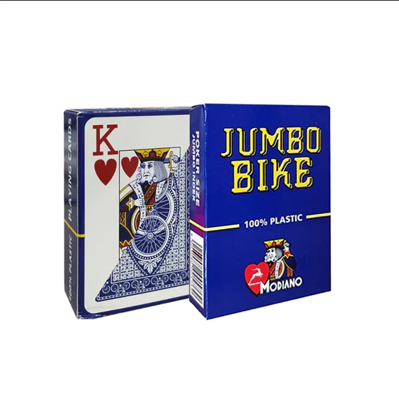 Фото Инфракрасные маркированные карты Modiano JUMBO BIKE для использования с инфракрасными очками и контактными линзами (только карты) №1