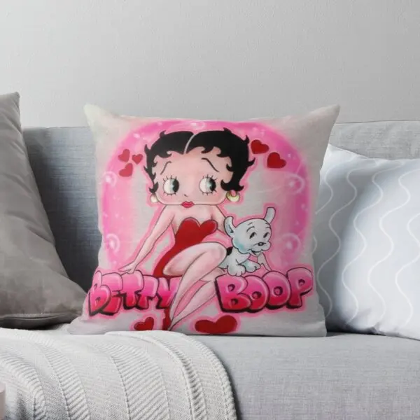 

Наволочка для подушки Y2K с розово-красным принтом, украшение для спальни, дома, кровати, мягкий чехол, модные офисные подушки в комплект не вх...